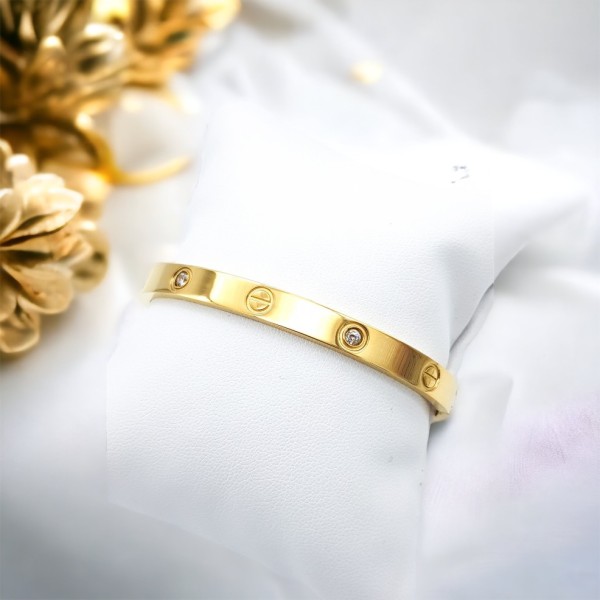 Famous Strass Gold Bracelet