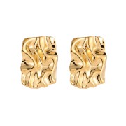 Silky River Gold Earrings